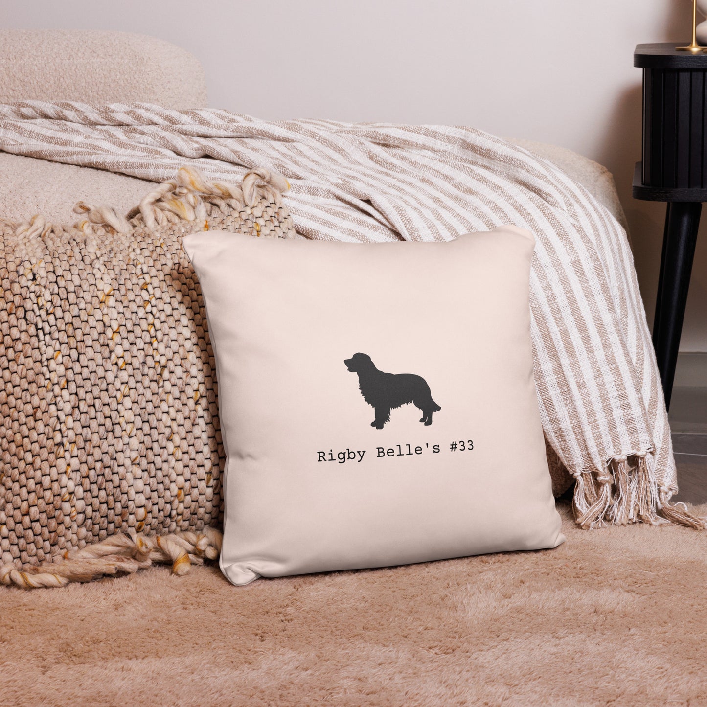 Pinky Pumpkin Pillow