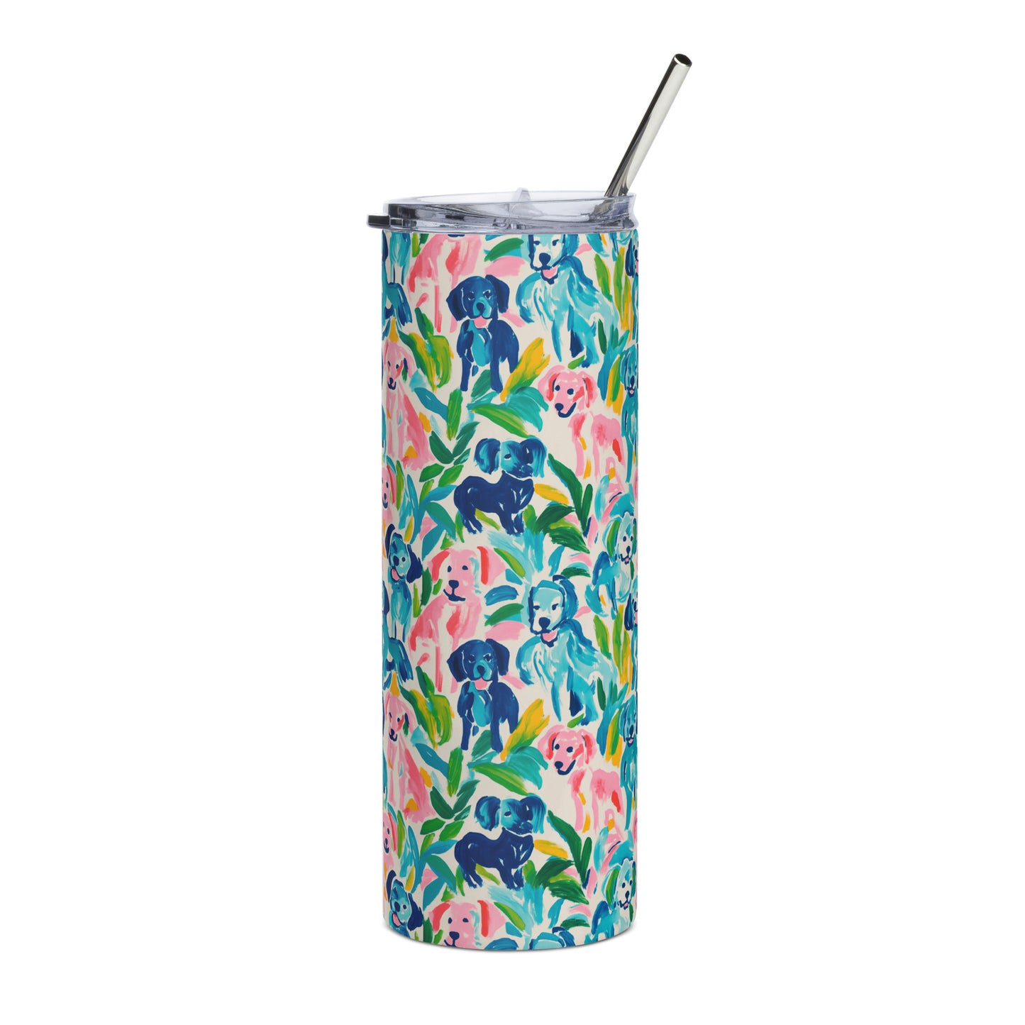 Tropical Puppers Stainless steel tumbler