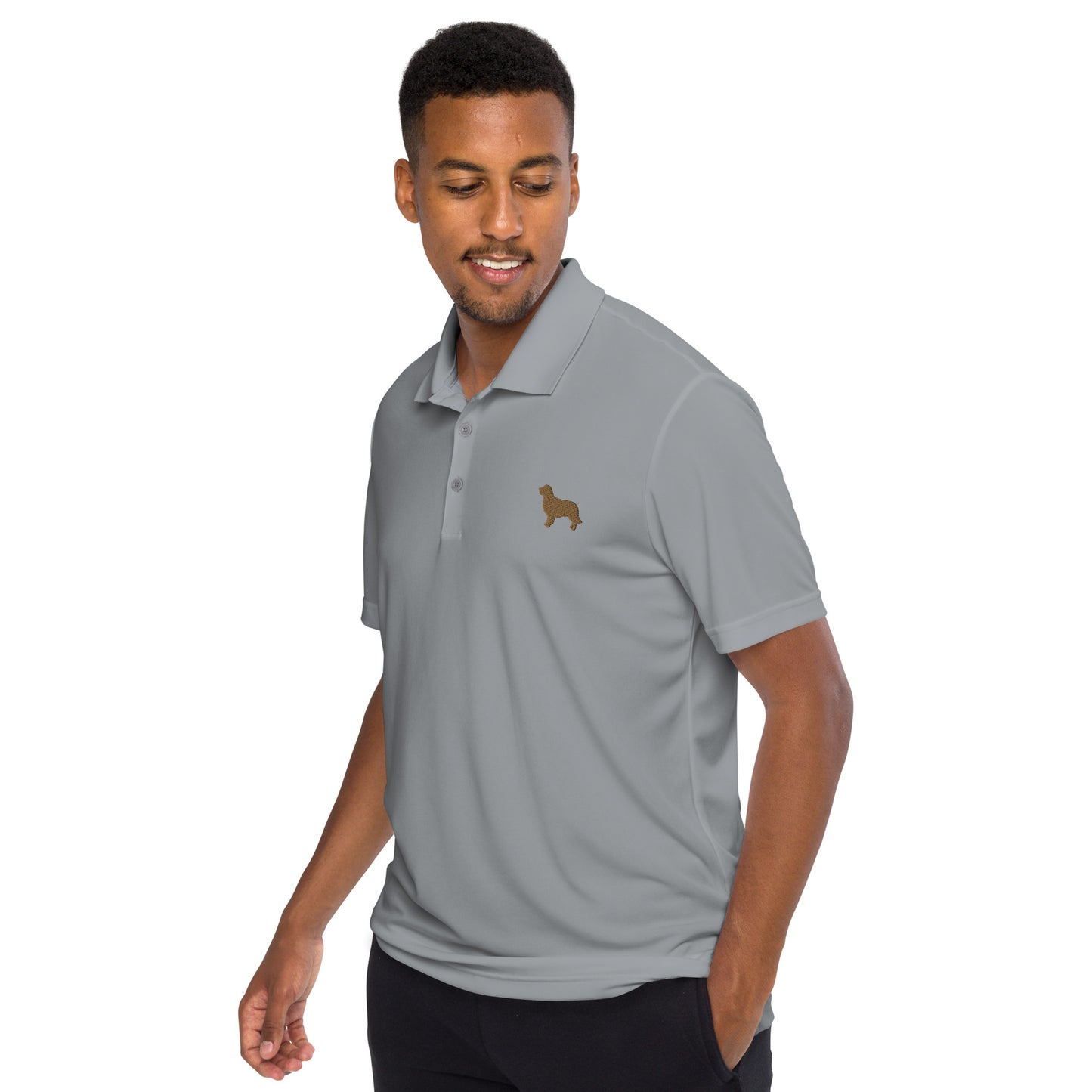 Rigby's adidas performance polo shirt