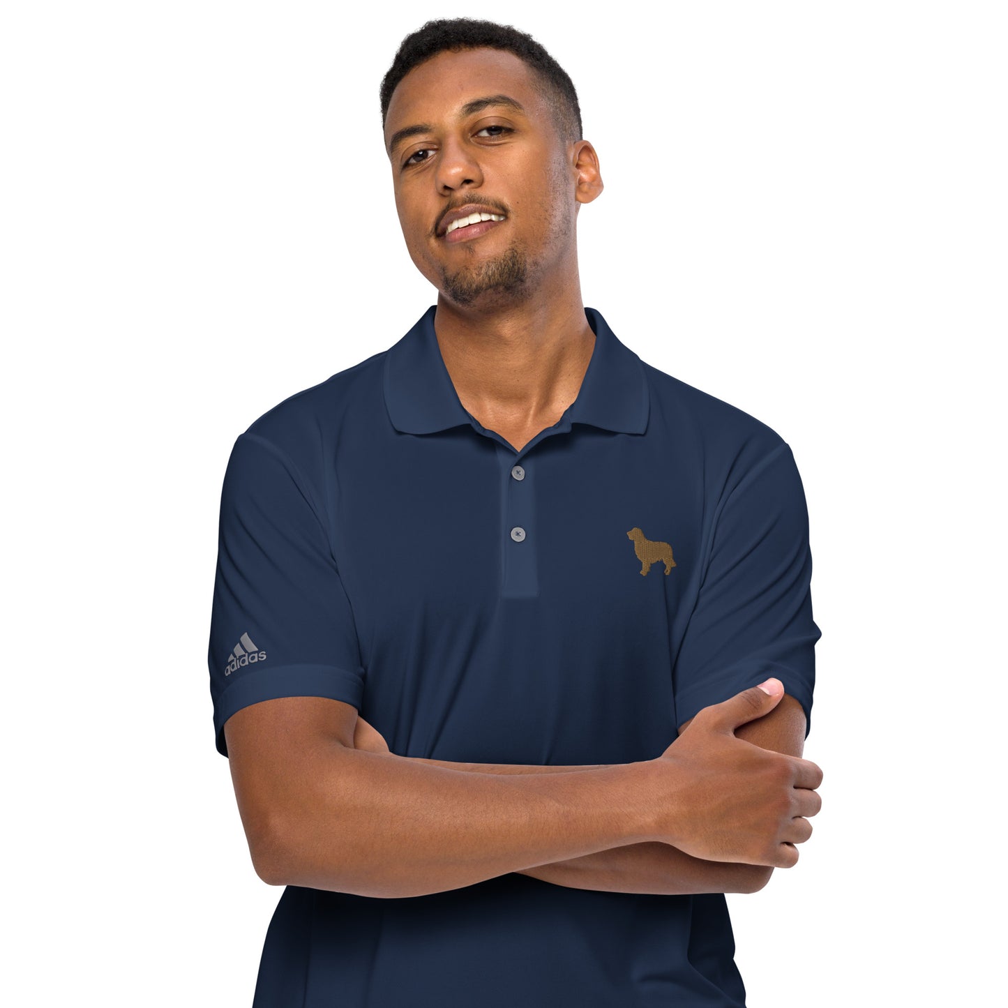 Rigby's adidas performance polo shirt