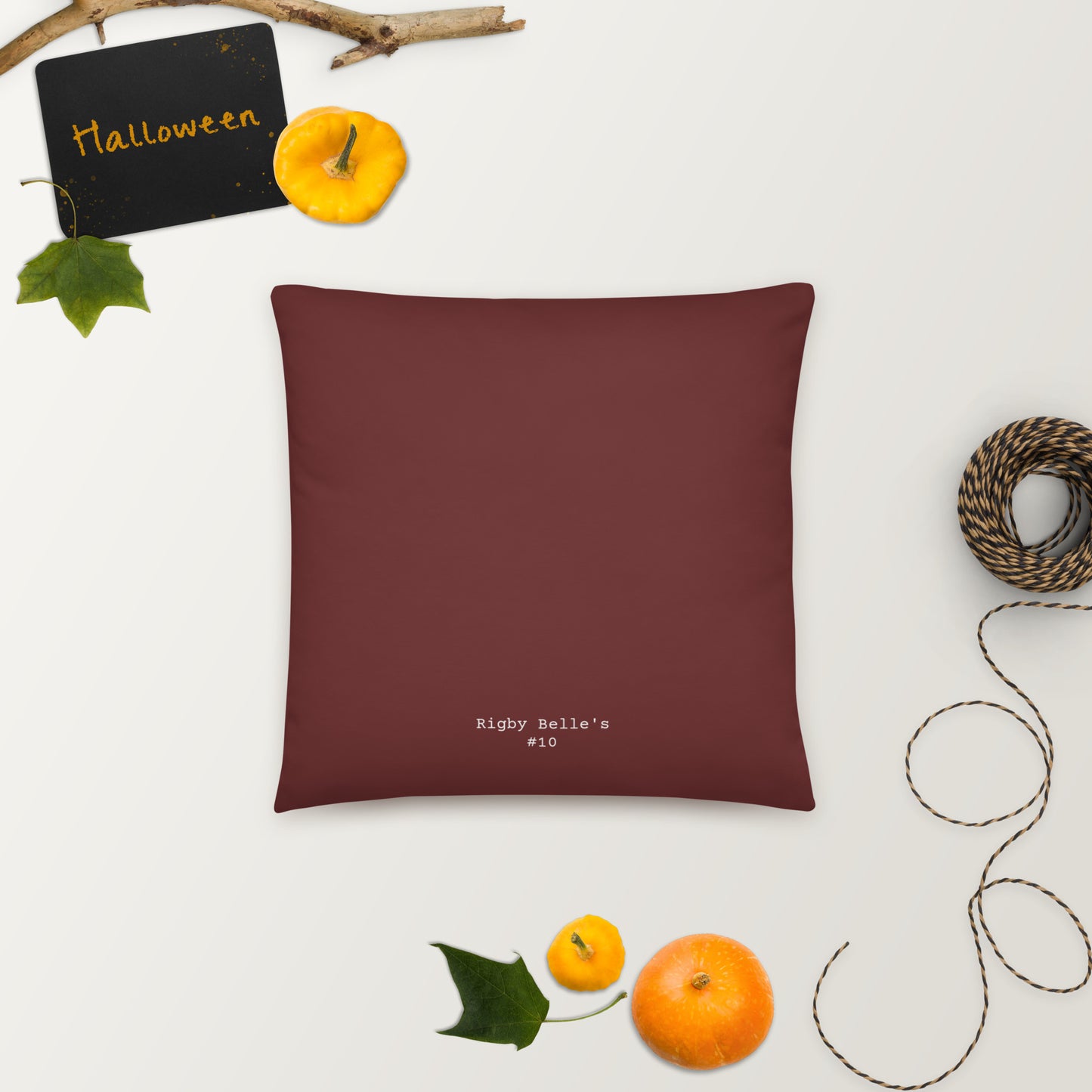 Halloween Pumpkin Queen Pillow