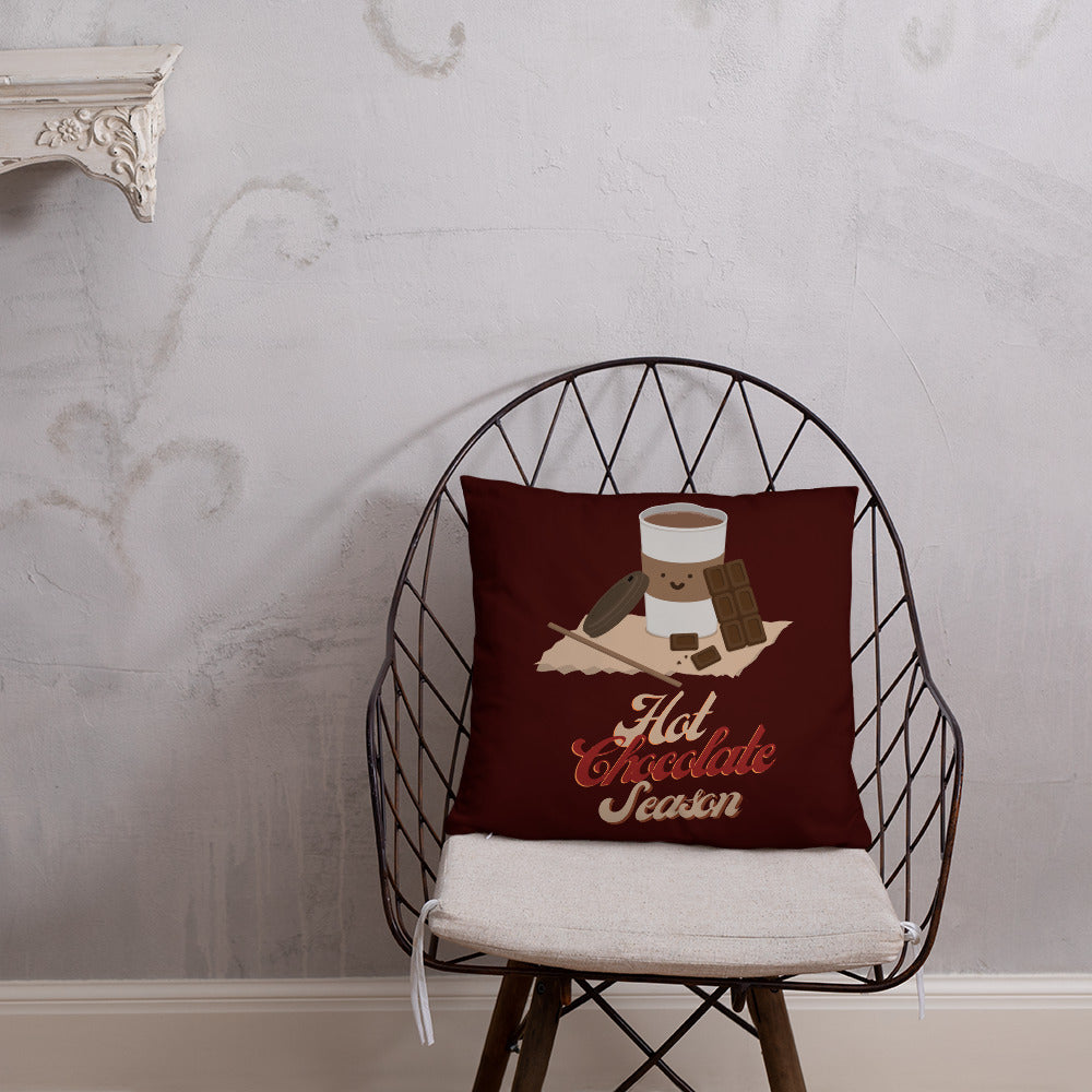 Hot Chocolate Season Pillow
