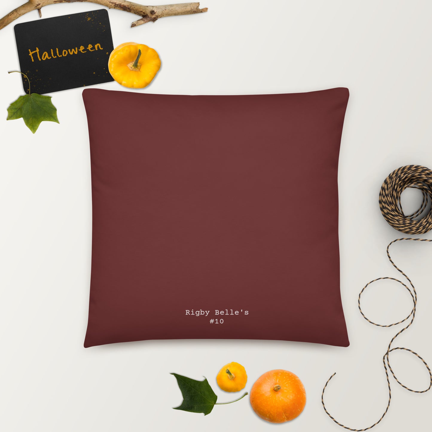 Halloween Pumpkin Queen Pillow