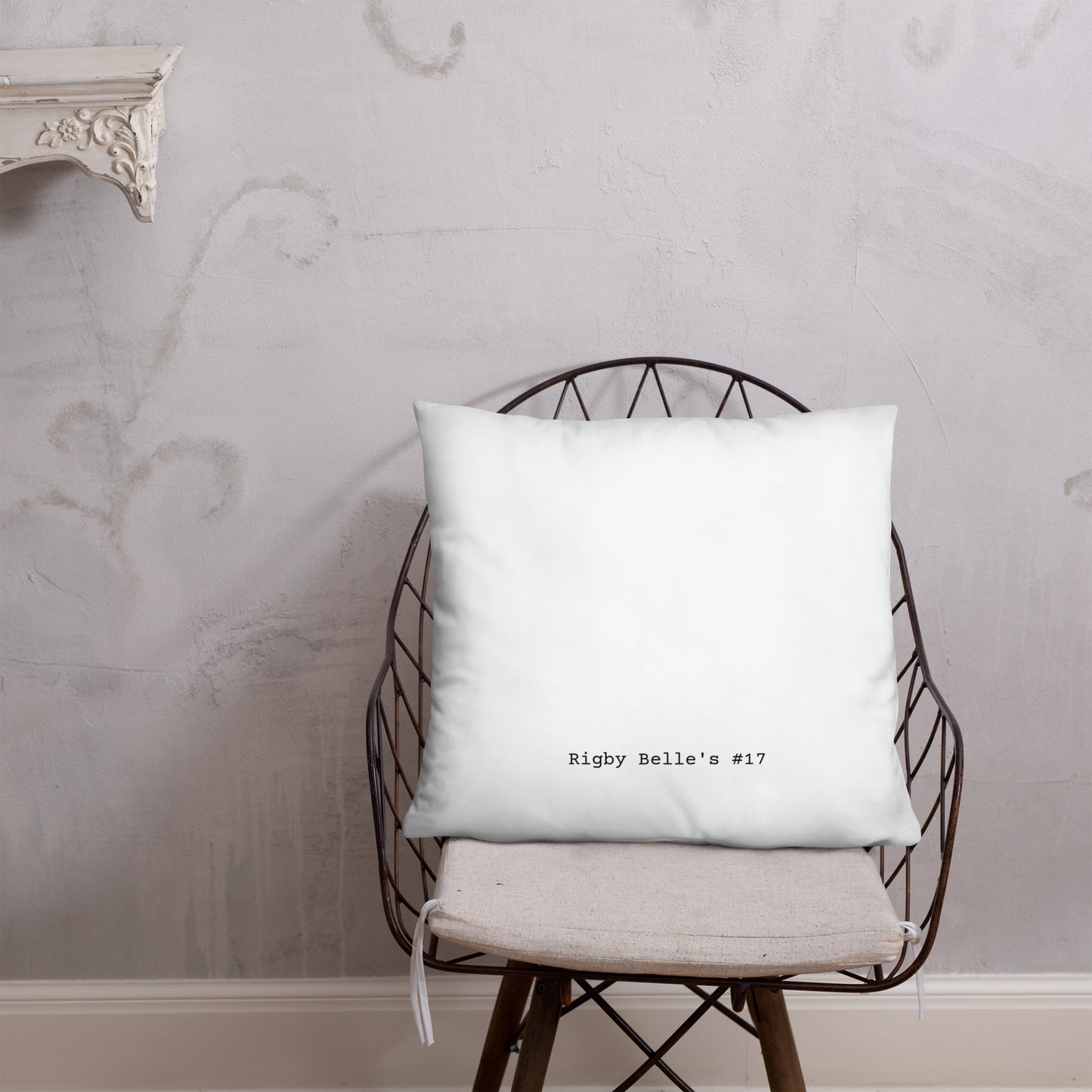 Merry Christmas Reindeer Pillow #1