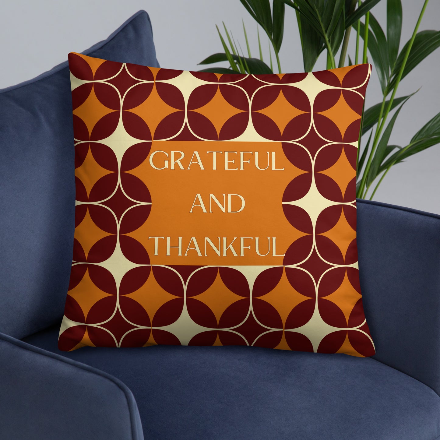 Grateful & Thankful Pillow