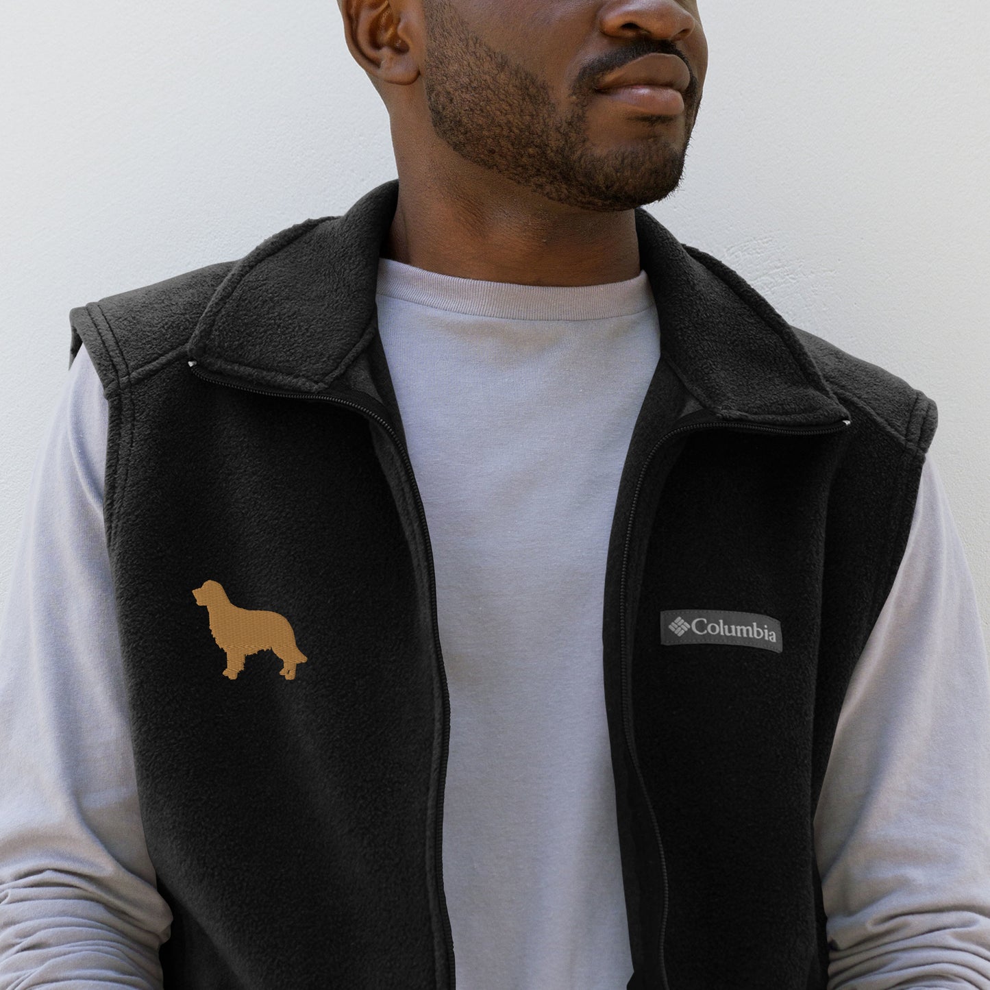 Rigby's Men’s Columbia fleece vest
