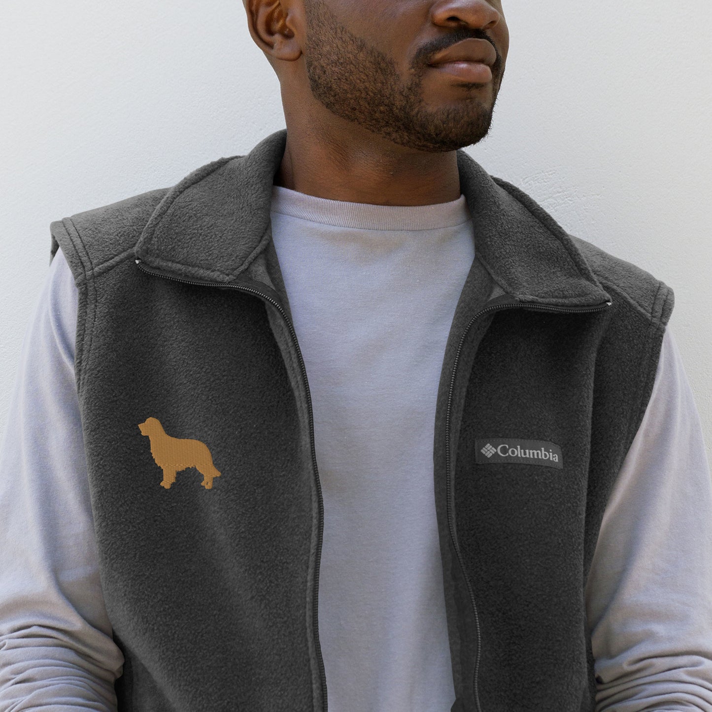 Rigby's Men’s Columbia fleece vest
