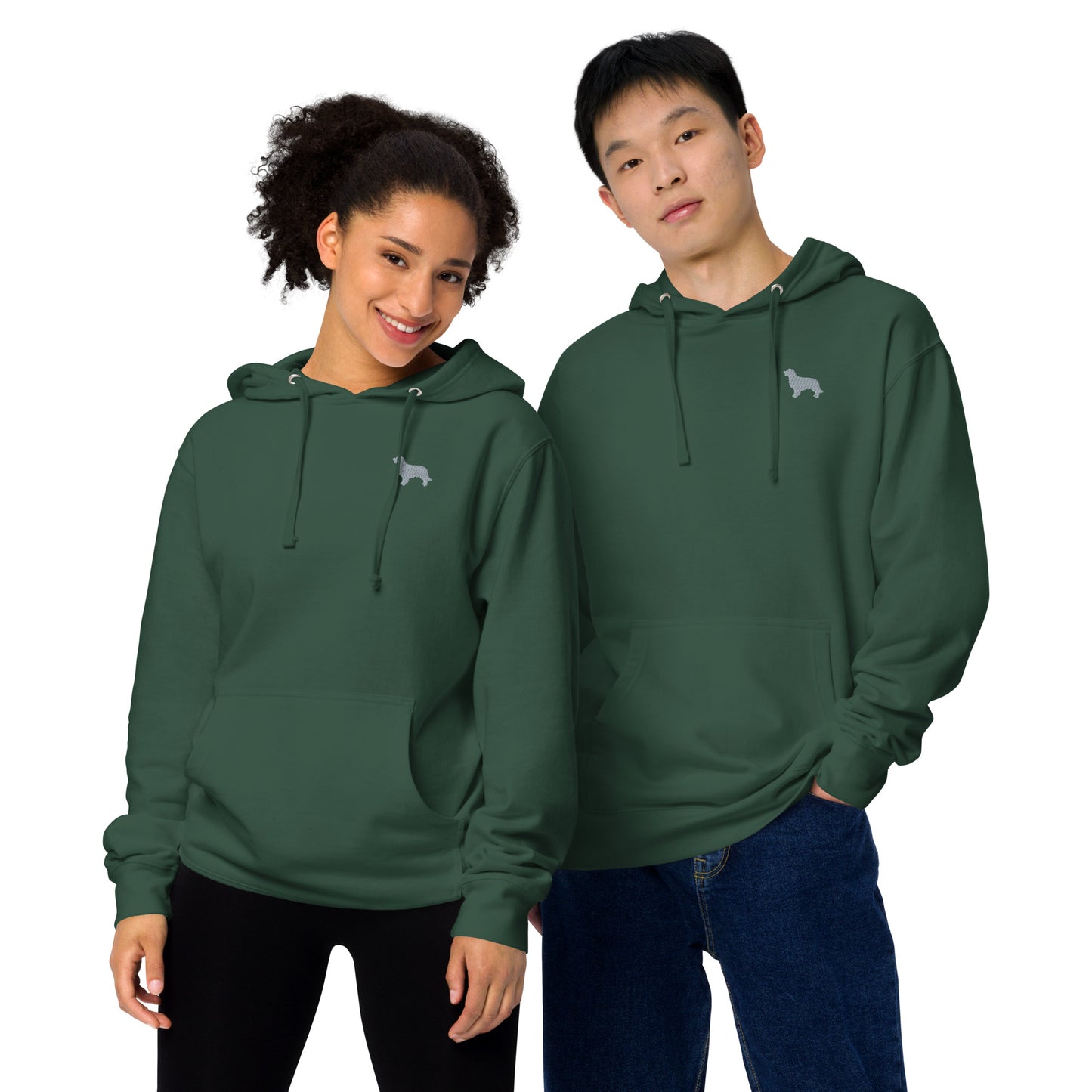 Rigby's Unisex midweight hoodie