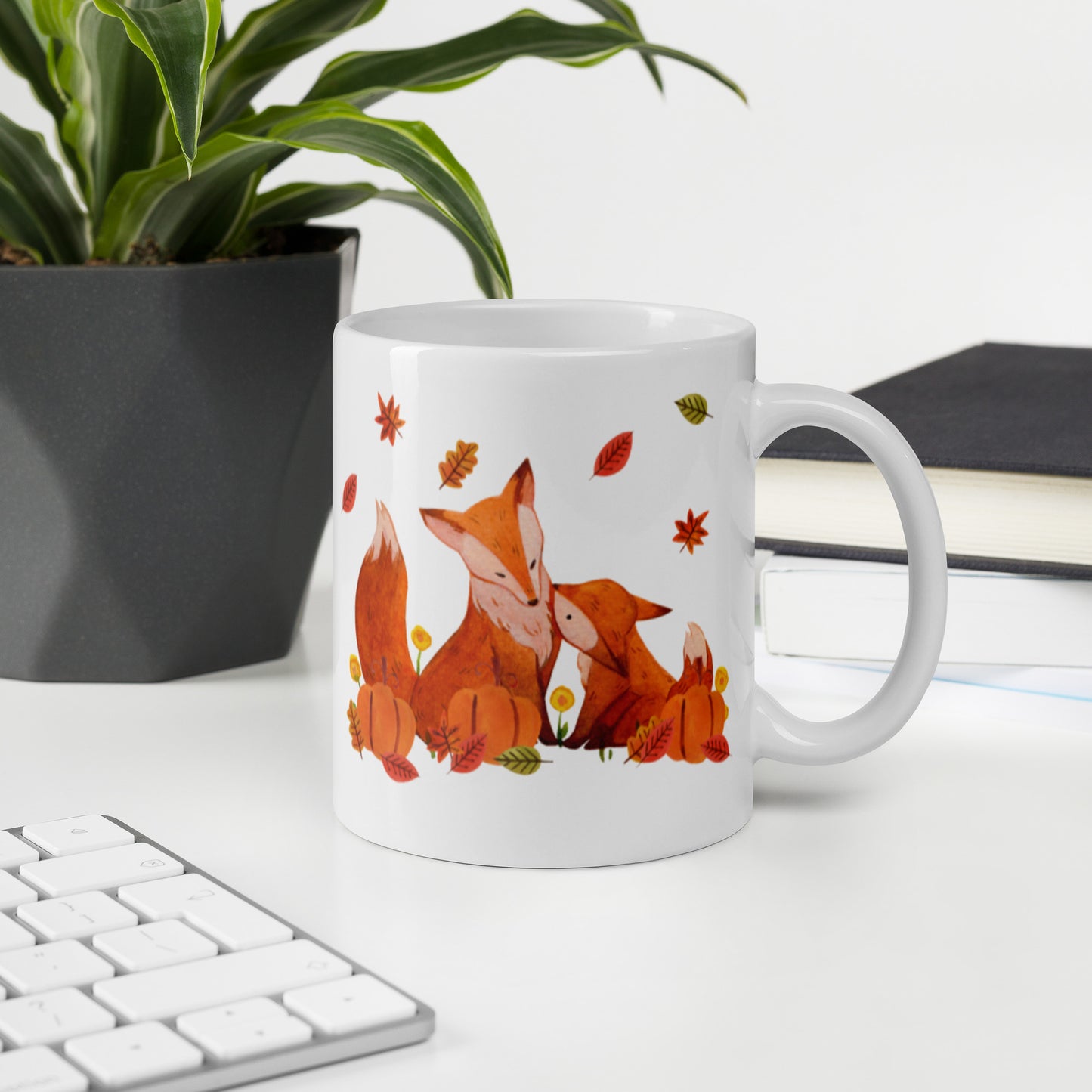 Fall Foxes mug