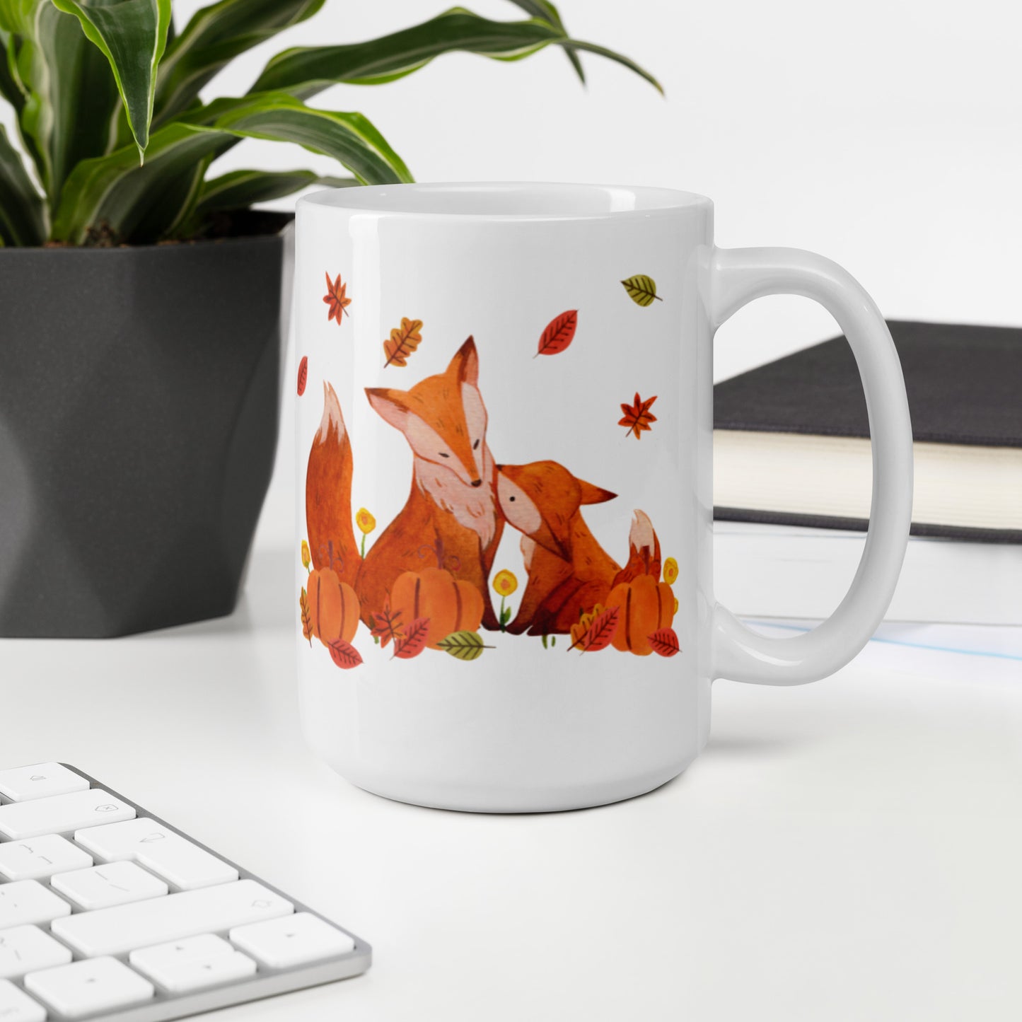 Fall Foxes mug