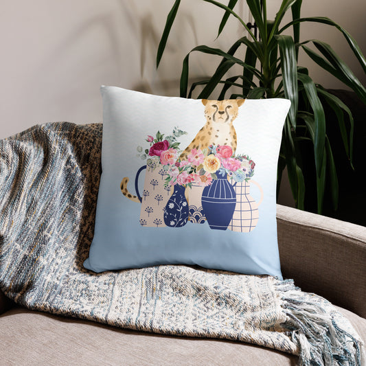 "Flower Queen" French Pillow
