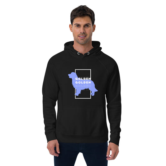 Golden Unisex eco raglan hoodie