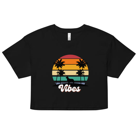 Dog Vibes crop top