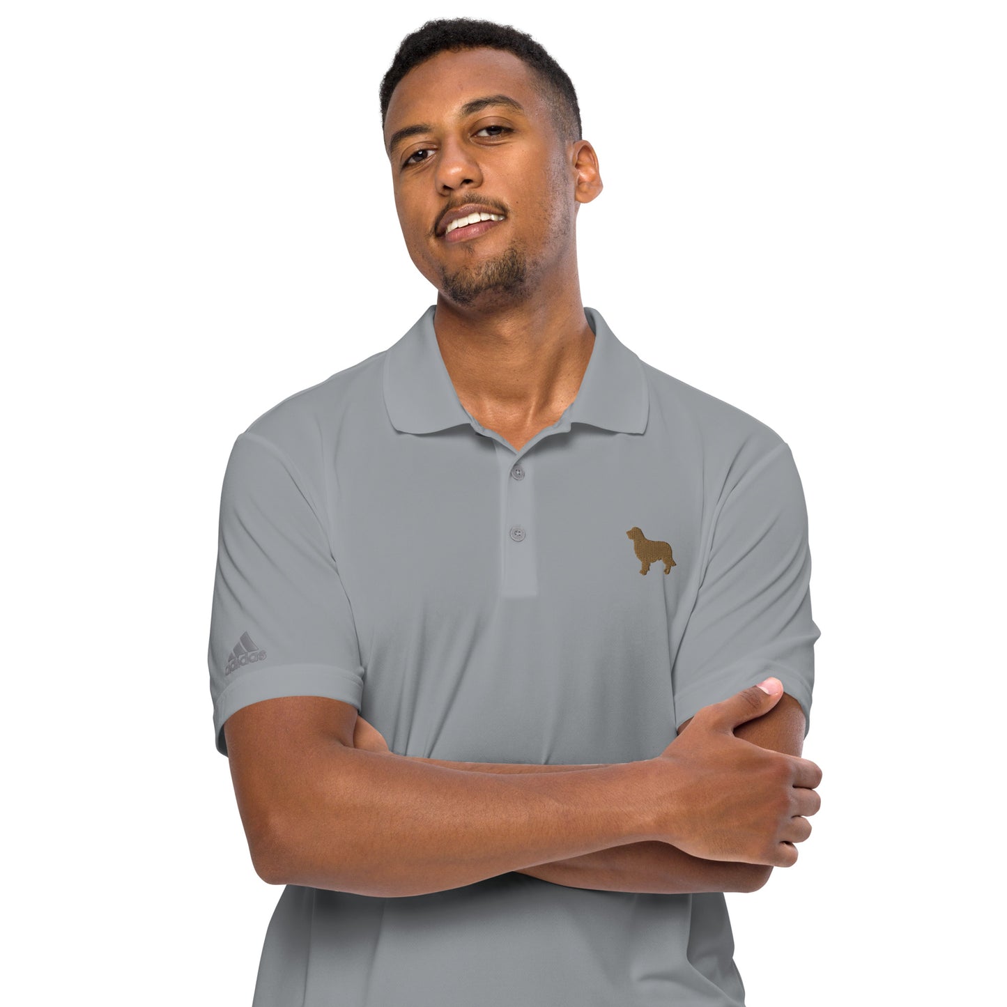 Rigby's adidas performance polo shirt