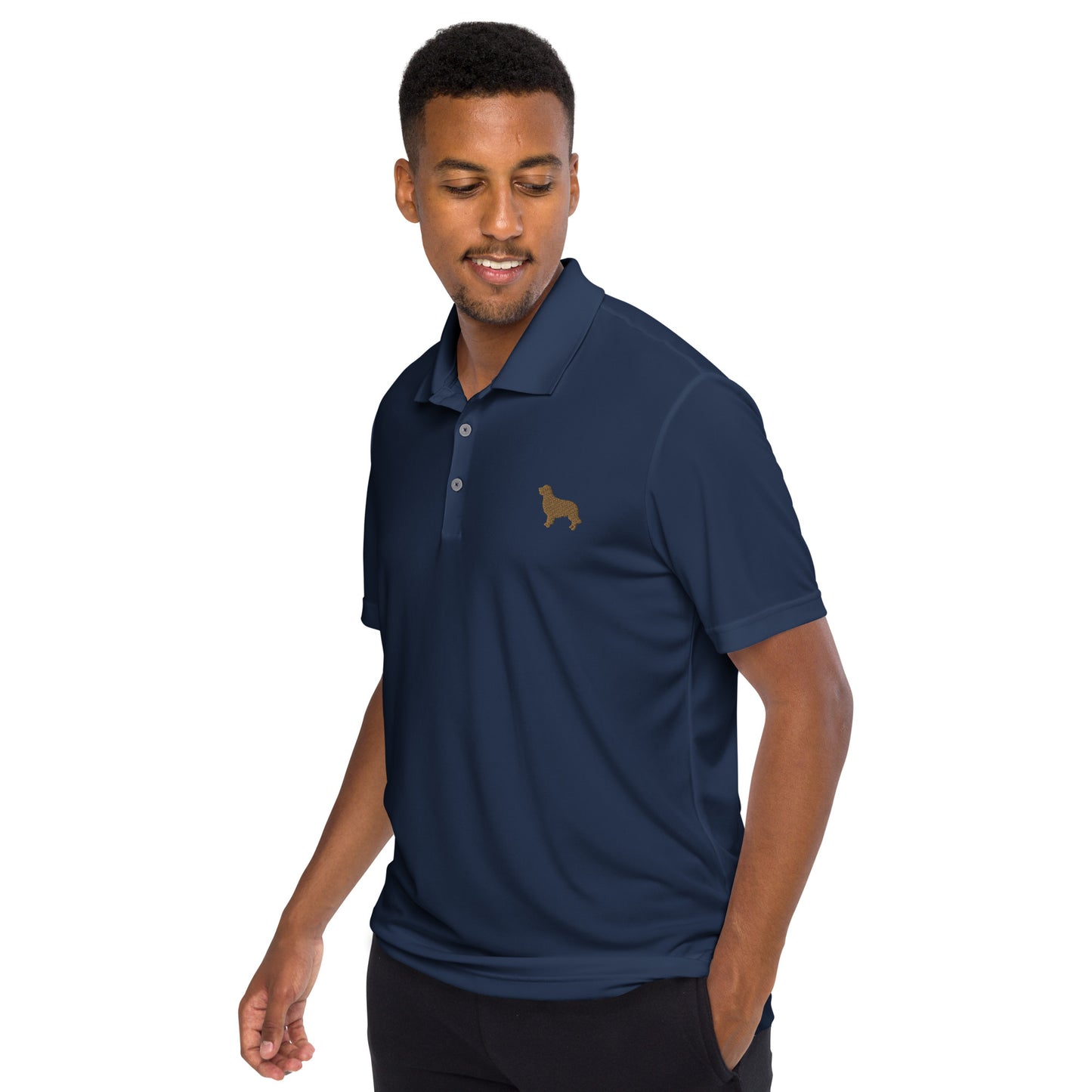 Rigby's adidas performance polo shirt