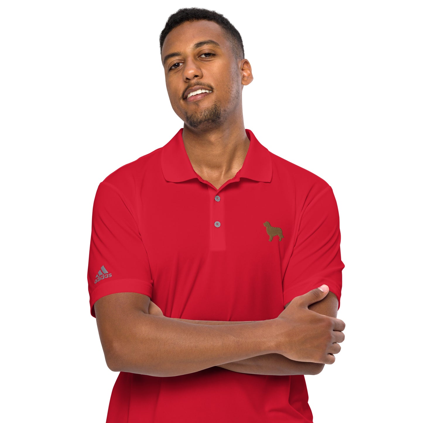 Rigby's adidas performance polo shirt