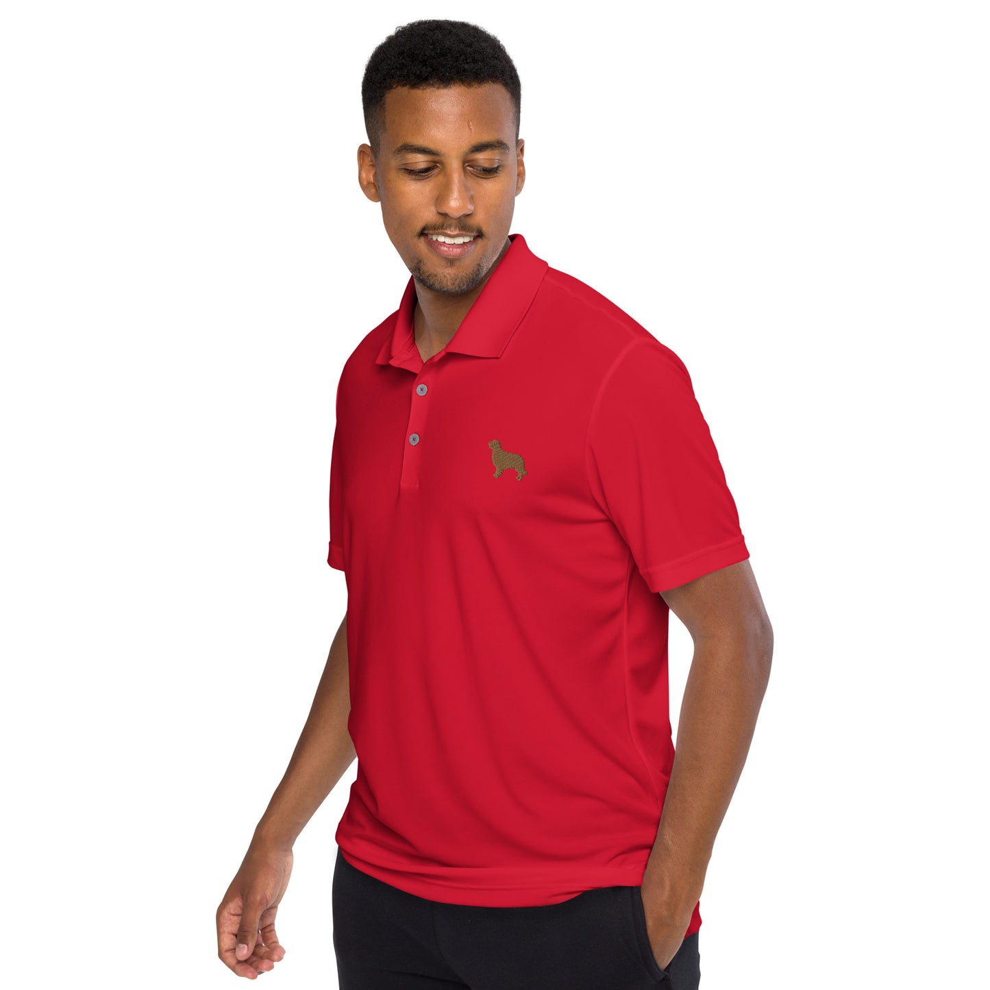 Rigby's adidas performance polo shirt