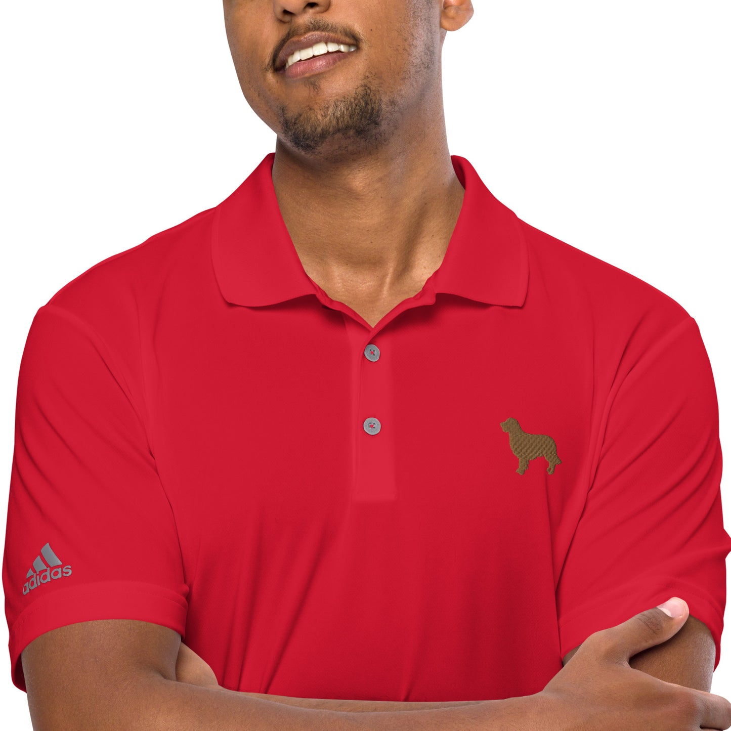 Rigby's adidas performance polo shirt