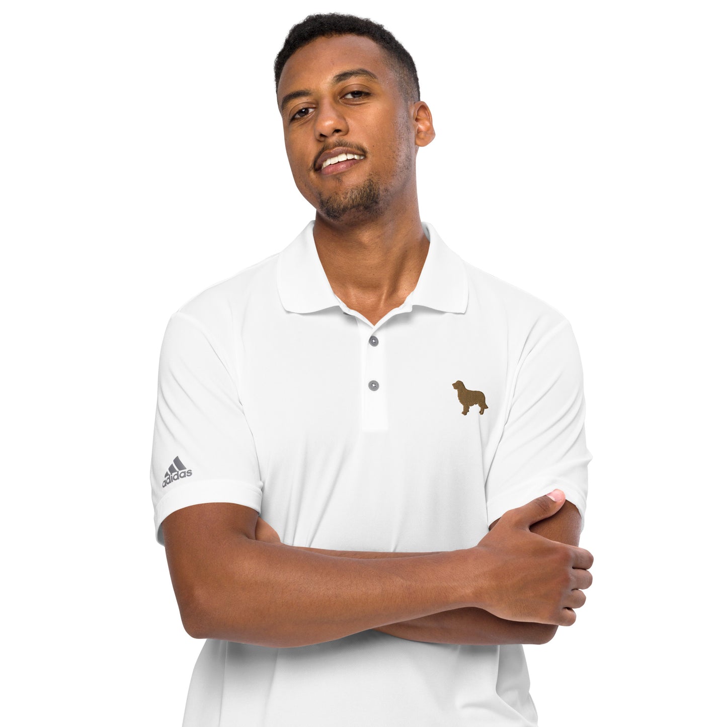 Rigby's adidas performance polo shirt