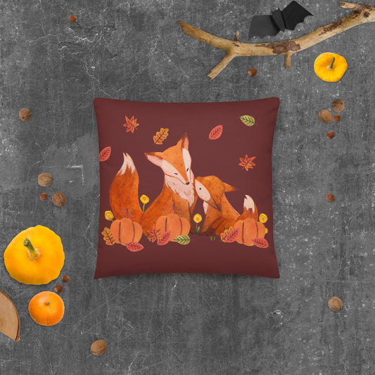 Sweet Foxes Pillow