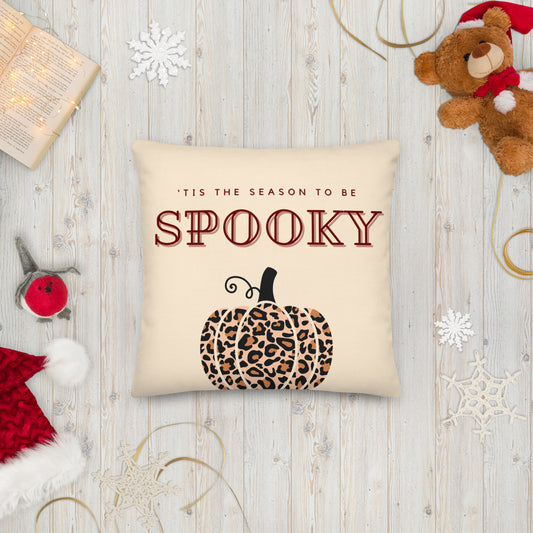 Tis the Season to be Spooky Pillow - Light