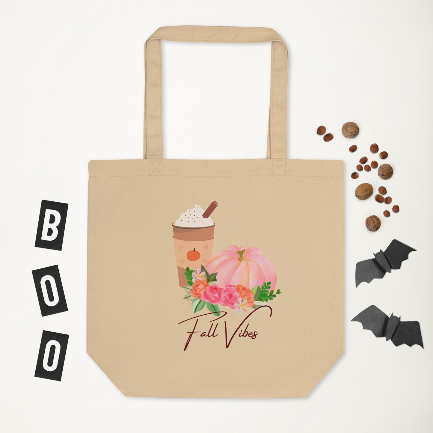 Fall Vibes Eco Tote Bag