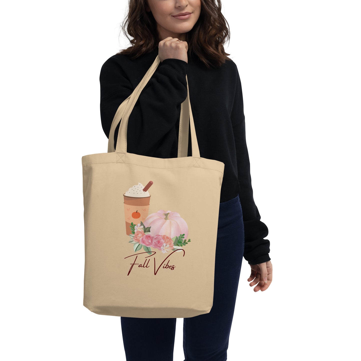 Fall Vibes Eco Tote Bag