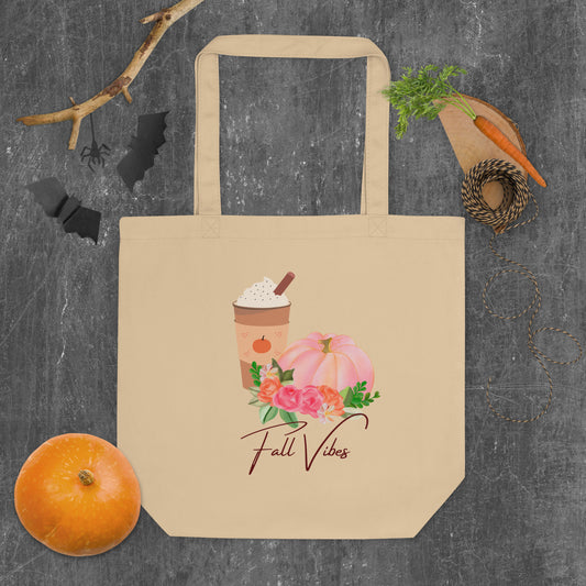 Fall Vibes Eco Tote Bag