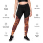 Fall Pattern Sports Leggings
