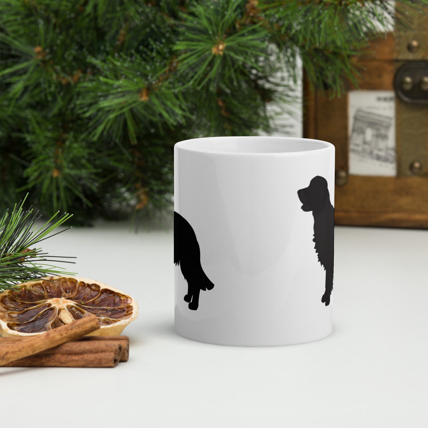 Rigby's White glossy mug