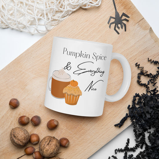 Pumpkin Spice and Everything Nice mug